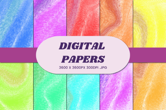 Abstract Colorful 4 Digital Paper: A Versatile Asset for Creative Projects
