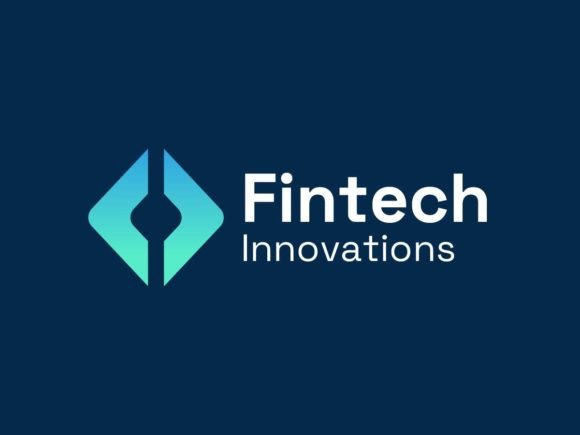 Company Fintech Logo Template: Modern Minimalist Branding