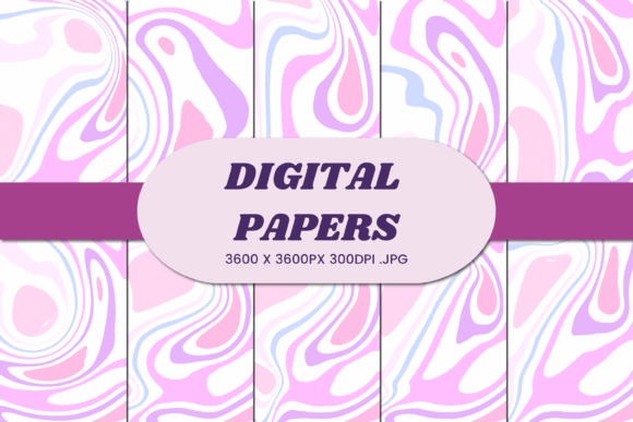 Evaluating Pastel Marble Pink Blue 9 Digital Paper for Creative and Commercial Projects
