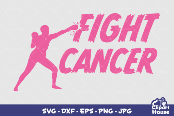 Fight Cancer Woman: A Powerful Design for Cricut and Silhouette Projects