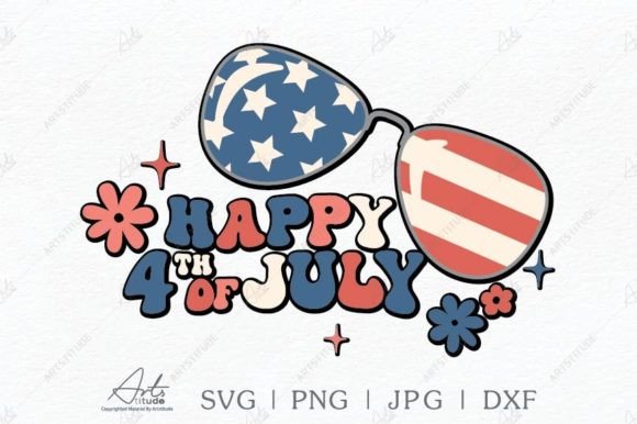 Happy 4th of July SVG, America PNG Shirt