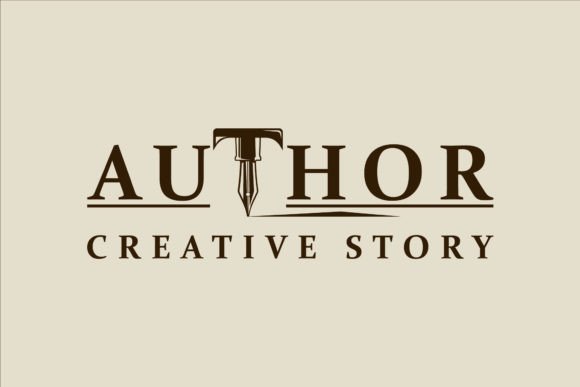 Initial Letter T Pen Logo Vintage Vector
