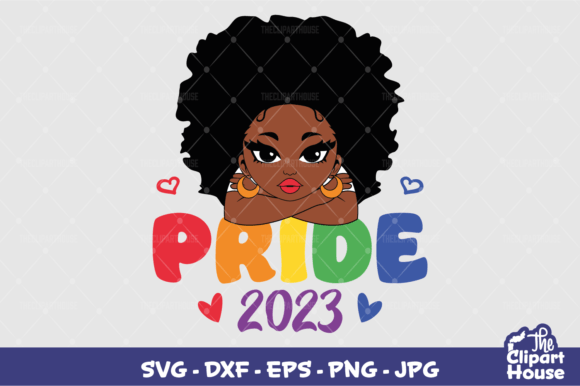 LGBT Pride Woman 2023: A Versatile Digital Asset for Creative Projects