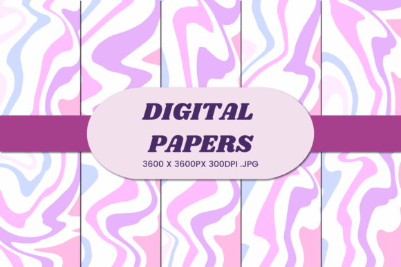 Pastel Marble Pink Blue 3 Digital Paper: A Strategic Asset for Brand Cohesion and Creative Efficiency