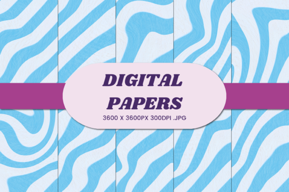 Retro Groovy Blue 4 Digital Paper: A Practical Guide to Workflow Integration